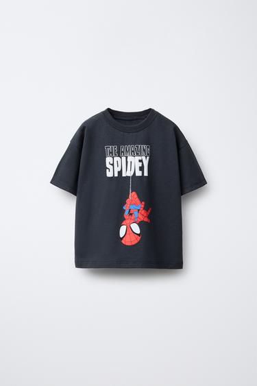 Zara Футболка с рельефным принтом SPIDEY © MARVEL