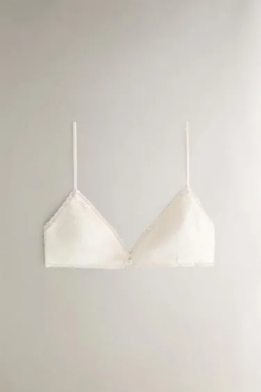 Кружевное бра ZARA