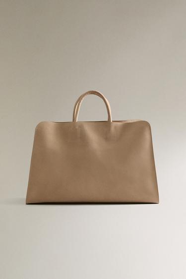 Zara Сумка из натуральной кожи купить с доставкой.