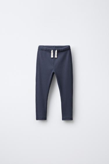 Zara Легинсы в рубчик с этикеткой купить с доставкой.