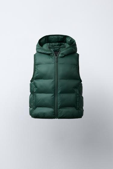 Zara Ультралегкий жилет WATER REPELLENT купить с доставкой.
