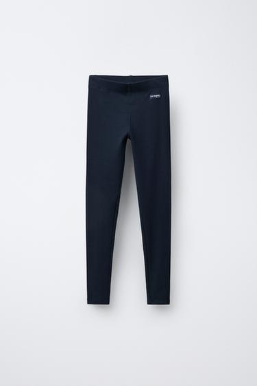 Zara Легинсы в рубчик с этикеткой купить с доставкой.