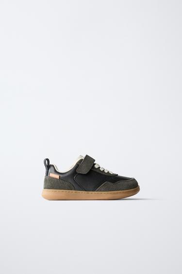 Zara Кожаные кроссовки BAREFOOT купить с доставкой.