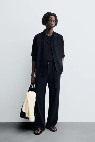 Брюки RELAXED FIT с ремнем
