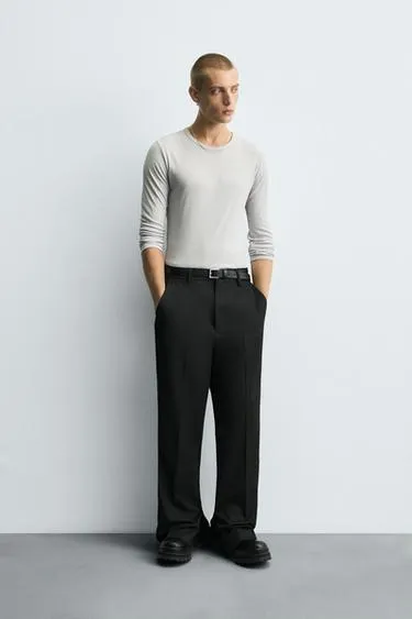 Брюки STRAIGHT FIT с разрезами