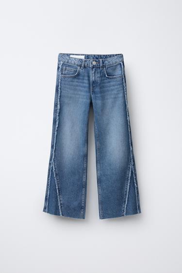Zara Джинсы BOOTCUT с бахромой купить с доставкой.