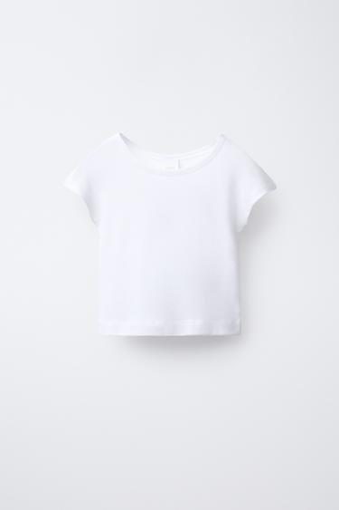 Zara Футболка из хлопка и модала купить с доставкой.