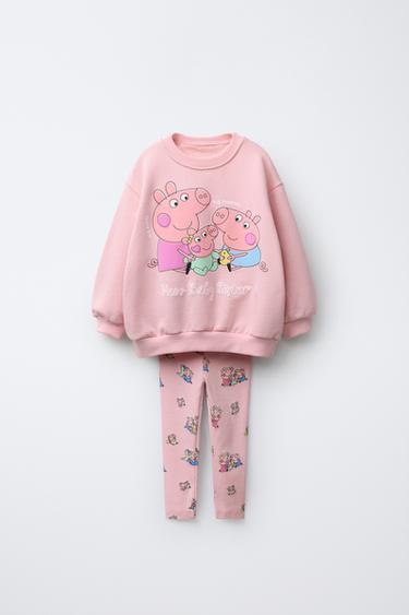 Zara Комплект: толстовка и леггинсы PEPPA PIG ™ купить с доставкой.