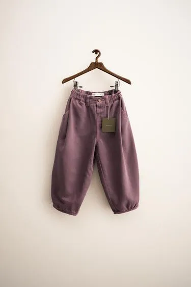 ZARA TIMELESS - брюки-баллоны из твила с шерстью