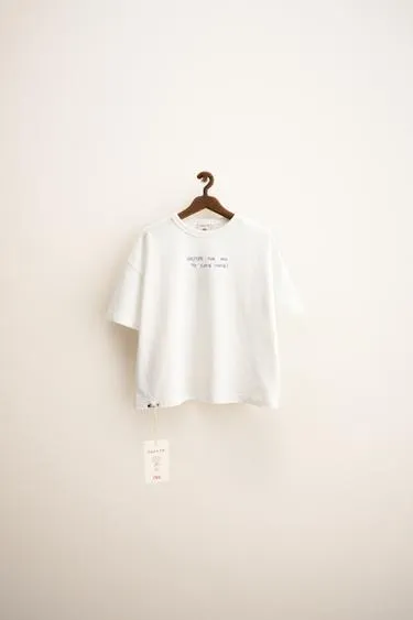 ZARA TIMELESS — футболка с вышивкой ORFAYO ©
