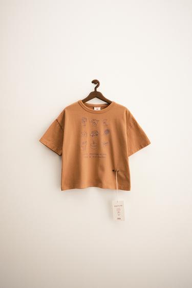 Zara ZARA TIMELESS — футболка с вышивкой ORFAYO ©