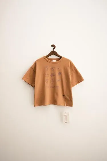 ZARA TIMELESS — футболка с вышивкой ORFAYO ©