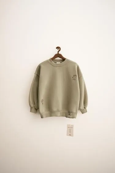 ZARA TIMELESS - толстовка с вышивкой ORFAYO ©