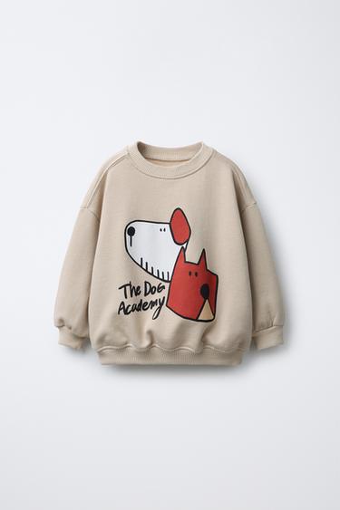 Zara Толстовка с принтом купить с доставкой.