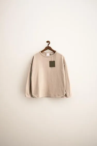 ZARA TIMELESS - однотонная футболка с оделкой