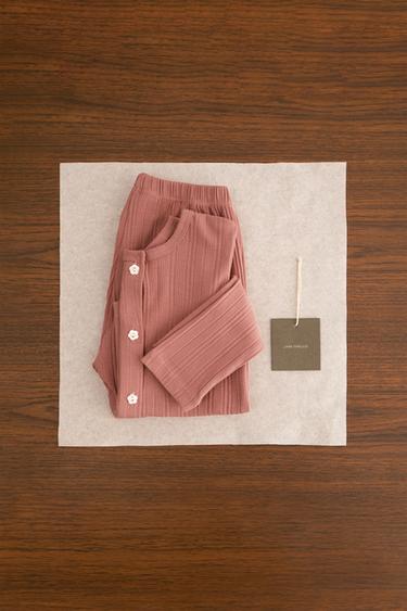 Zara ZARA TIMELESS - однотонная пижама на пуговицах из хлопка купить с доставкой.