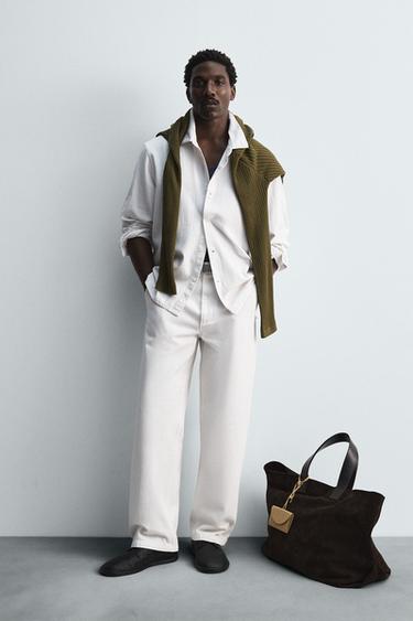 Zara Легкая джинсовая рубашка LIMITED EDITION