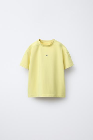 Zara Техническая футболка с логотипом купить с доставкой.