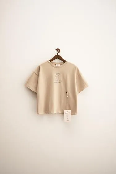 ZARA TIMELESS — футболка с вышивкой ORFAYO ©