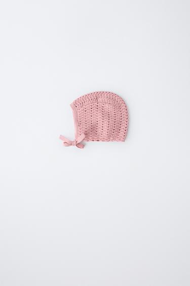 Zara Чепчик крючком купить с доставкой.
