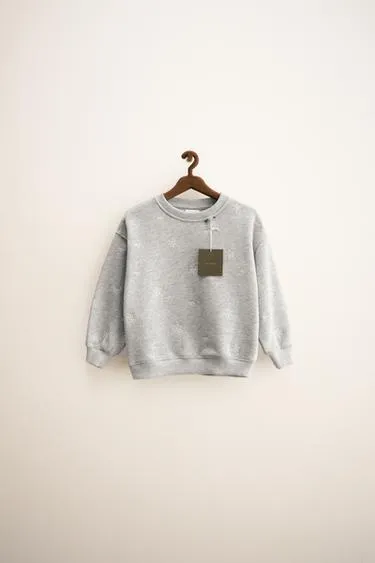 ZARA TIMELESS - толстовка с вышивкой в виде цветов