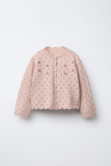 Zara Кардиган с цветами купить с доставкой.