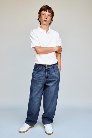 Zara Брюки-шаровары с эластичным поясом