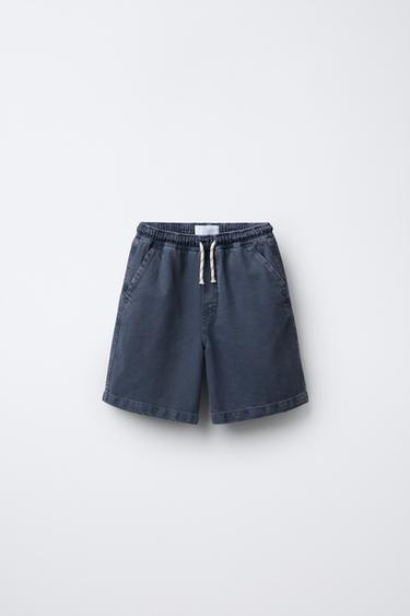 Zara Бермуды из струящейся саржи купить с доставкой.