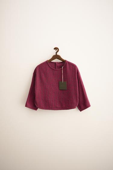 Zara ZARA TIMELESS — блуза в клетку