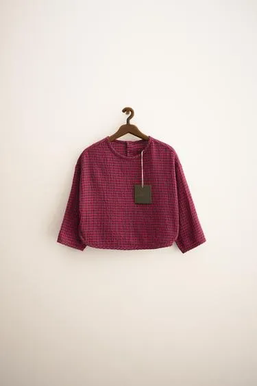 ZARA TIMELESS — блуза в клетку