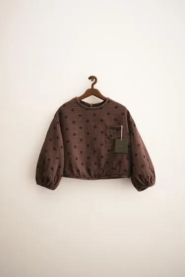 ZARA TIMELESS — рубашка в горошек