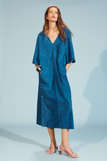 Zara Сандалии из замши ограниченного выпуска