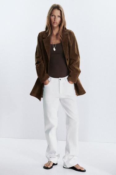 Zara Топ из полиамида с широкими бретелями