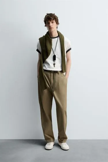 Брюки RELAXED FIT со складками - LIMITED EDITION