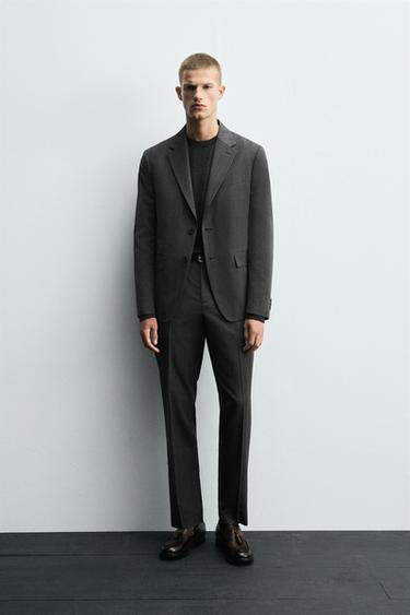 Zara Костюмные брюки в елочку купить с доставкой.