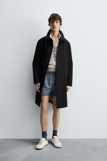 Zara Комбинированный тренч — LIMITED EDITION