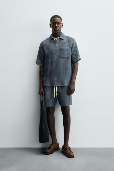 Zara Шорты жаккардной ткани