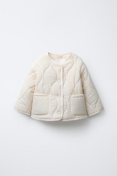 Zara Стеганая куртка WATER REPELLENT купить с доставкой.