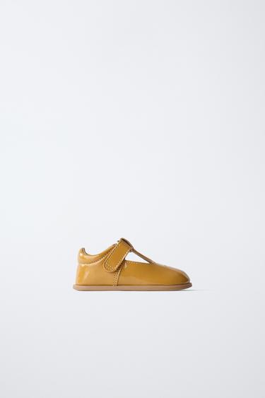 Zara Босоножки из натуральной кожи BAREFOOT купить с доставкой.