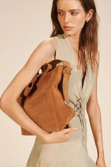 Сумка SHOPPER из замши LIMITED EDITION