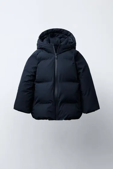 Стеганая куртка WATER REPELLENT с капюшоном
