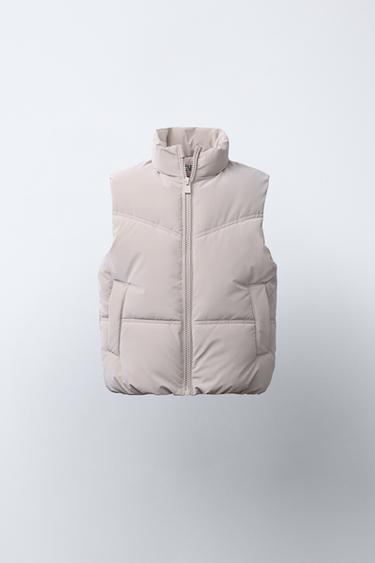 Zara Стеганый жилет купить с доставкой.
