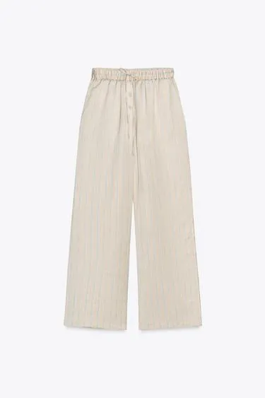 Полосатые брюки в пижамном стиле — ZW COLLECTION