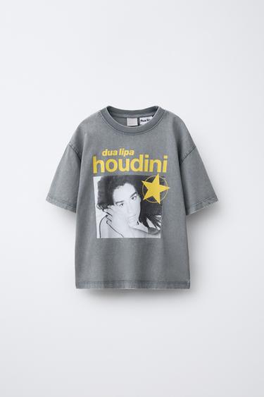 Zara Футболка с принтом DUA LIPA ©