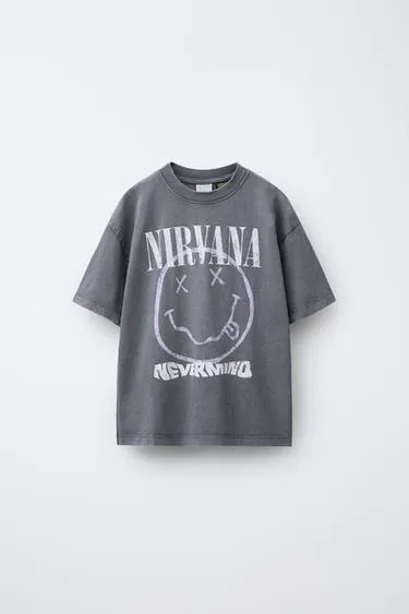 Футболка с принтом NIRVANA ®