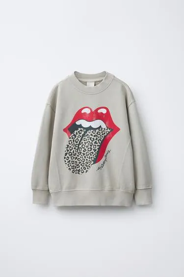 Толстовка с принтом ROLLING STONES ©