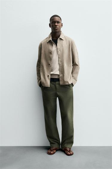 Zara Замшевая куртка