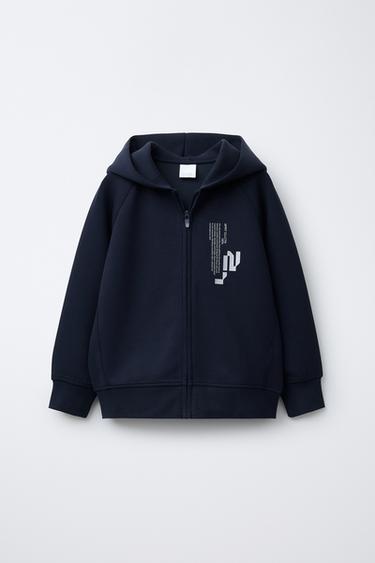 Zara Спортивное худи с капюшоном купить с доставкой.