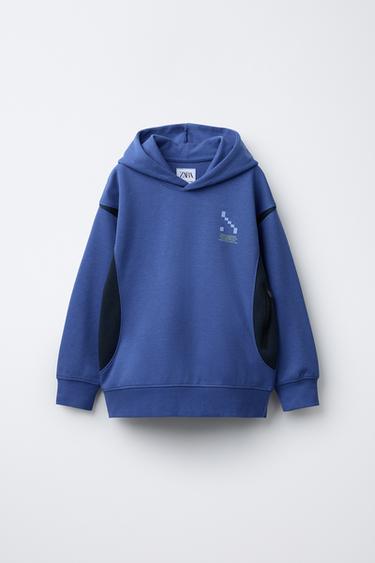 Zara Спортивная толстовка в стиле COLOR BLOCK