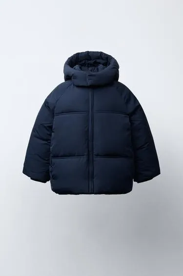 Стеганая куртка с капюшоном WATER REPELLENT